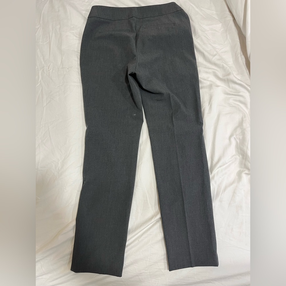 Ann Taylor Factory  Bi Stretch dress pant charcoal gray size 4 - Picture 5 of 5